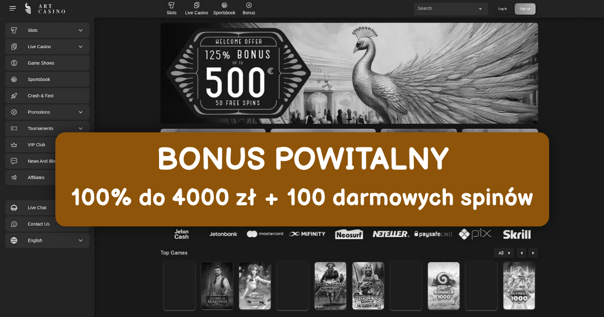 Art Casino - Top Sloty Online w Polsce